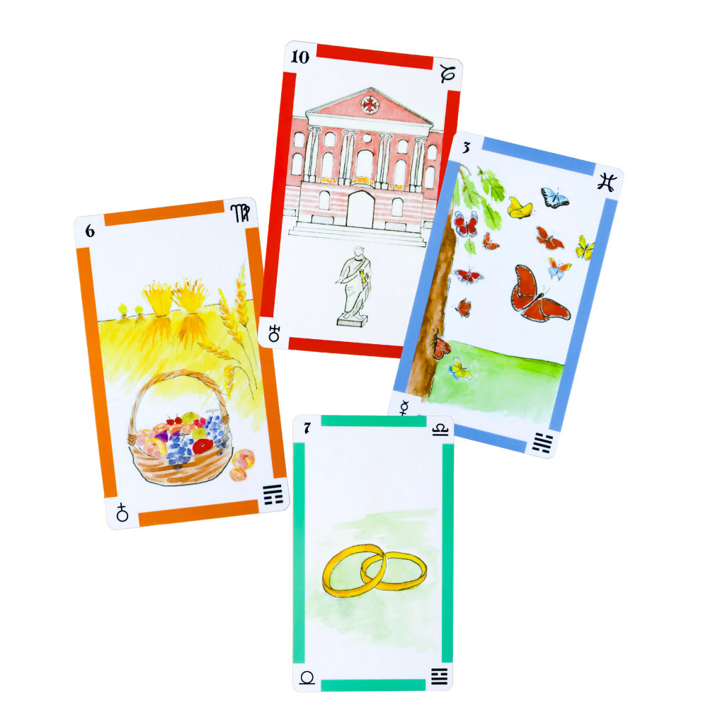 Coffret L'Astral divinatoire Oracle – 52 cartes + livret explicatif