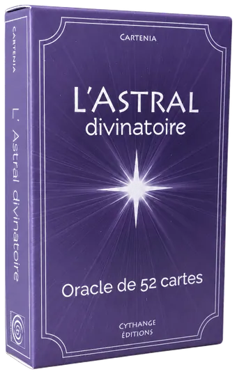 Coffret de cartes Oracle Cartenia, photo produit sur fond blanc
